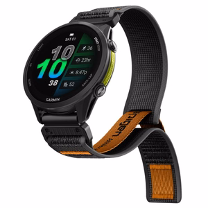 Spigen Athlex Air Strap for Garmin QuickFit 22mm - Black and Orange