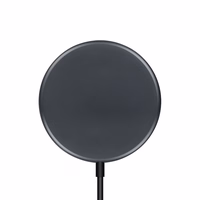 Crong MagSpot belaidis įkroviklis – Aluminum MagSafe 15W Inductive įkroviklis (Graphite)