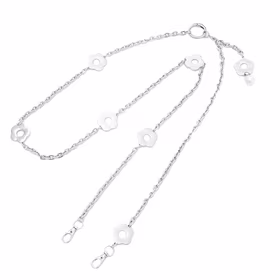 Telefono raištis G-05 sidabrinis