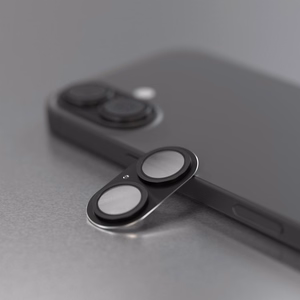 Etteri full camera lens guard for iPhone 17 juodas