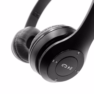 MEDIA-TECH EPSILION BT MT3591 belaidės ausinės Bluetooth 4.2 mikrofonas radijas FM juodos