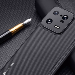 Dux Ducis Fino dėklas Xiaomi 13 Pro su silikoniniu rėmeliu mėlynas