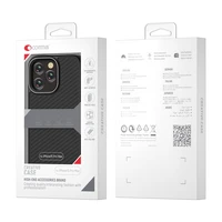 Comma dėklas Kevlar Mag iPhone 15 juodas