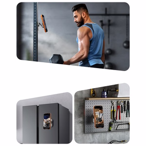 Joyroom JR-ZS520 magnetinis telefono laikiklis metaliniams paviršiams - juodas