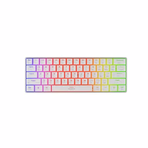 Genesis THOR 660 G2 Gaming keyboard Wireless/Wired US Tactile White