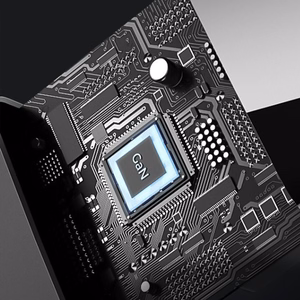 Blavec sieninis įkroviklis BC-5 GaN - USB + Type C - PD QC 45W 3A (TCBC5G-UCW453A) baltas