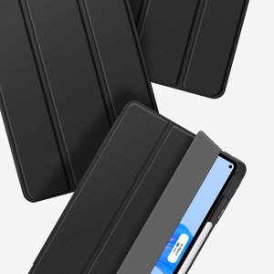 Dux Ducis Toby dėklas Huawei MatePad Pro 11'' (2022) dėklas su S Pen rašiklio išmaniuoju stovu juodas