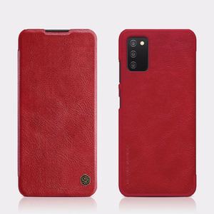 Nillkin Qin odinis dėklas Samsung Galaxy A03s juodas