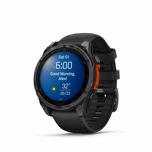 GARMIN Fenix 8 išmanusis laikrodis pilkos skalūno spalvos