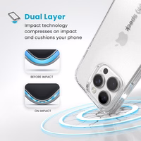 Speck Gemshell - iPhone 16 Pro dėklas (Clear)