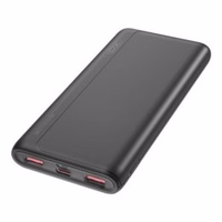 XO Išorinė baterija PR126 10000 MAH PD QUICK CHARGE 4.0 JUODAS