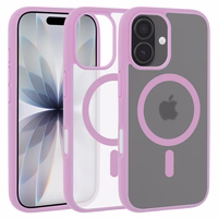 Liavec minkštas dėklas skirtas Iphone 17 violetinis