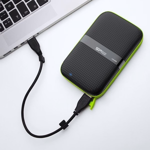 Silicon Power Armor A60 išorinis kietasis diskas 5000 GB juodas, žalias