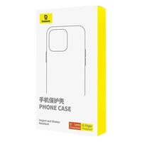 Dėklas telefonui su stovu Baseus SkyRing 360° iP 15 + grūdintas stiklas ir valymo rinkinys (juodas)