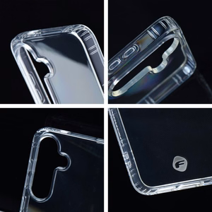 FORCELL F-PROTECT Ilgalaikis plonas dėklas SAMSUNG S23 FE - skaidrus