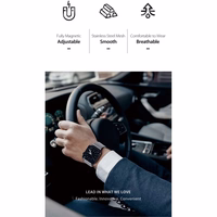 DUX DUCIS dirželis MILANESE nerūdijančio plieno magnetinis Apple Watch 38 / 40 / 41 mm pilkas