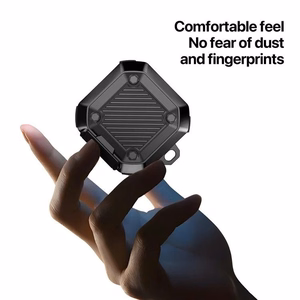 Dux Ducis SECG Ausinių dėklas Samsung Galaxy Buds Live / Buds Pro / Buds 2 / Buds 2 Pro (m) - juodas (m)