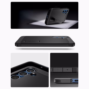 Spigen Tough Armor Magnetinis dėklas telefonui Samsung Galaxy S25 - juodas