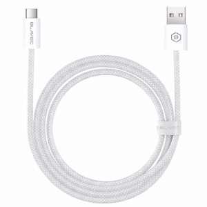 Blavec Kabelis Candy pintas - USB į Type C - PD 60W 3A 1 metras Apple CarPlay/Android Auto (CCA-UC3W10) baltas