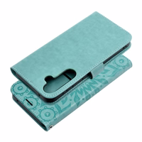 MEZZO knygos tipo dėklas telefonui SAMSUNG A35 5G su mandala, žalias