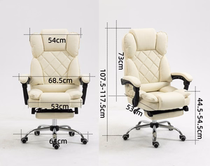 Activejet biuro kėdė YK7416 beige