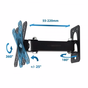 Esperanza HORUS 127 cm (50") Juoda