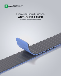 Amazing Thing Band Smoothie Mag AWSPMGB Apple Watch 49/45/41 pilka