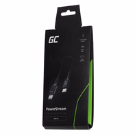 Green Cell KABGC30 USB kabelis USB 2.0 1,2 m USB C Juoda