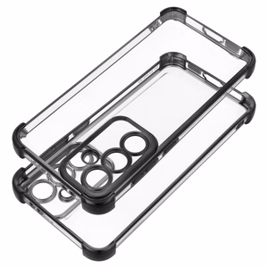 Dėklas telefonui ANTISHOCK ELECTRO skirtas SAMSUNG A15, juodas