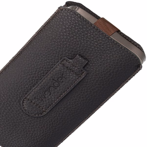 "WONDER Deko" dėklas (XXL dydžio), skirtas "Samsung S25 Ultra/S24 Ultra/M35/M23/A16 5G/Xiaomi Redmi 14C chocolate