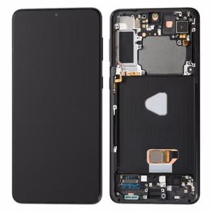 Ekranas skirtas Samsung G996 S21 Plus rėmeliu / Phantom Black / HQ
