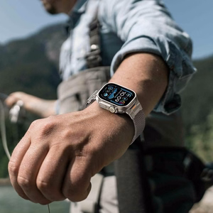 TECH-PROTECT MILANO VANGUARD APPLE WATCH 8 / 9 / 10 / 11 / SE / ULTRA (44 / 45 / 46 / 49 MM) TITANAS