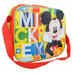 Mickey Mouse pusryčių ir pietų dėžutės rinkinys su 530 ml gertuve ir krepšiu