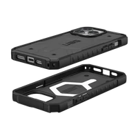 UAG Pathfinder MagSafe dėklas iPhone 15 Pro Max - sidabrinis