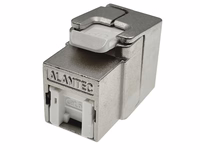 Alantec MB004-1 RJ45 be įrankių STP cat.6 PoE+ keystone modulis ALANTEC Plus - geresnis perdavimo našumas