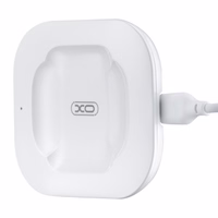 Bevielis įkroviklis XO "WX017" baltas 10W (skirta Airpods 2 / Airpods Pro)