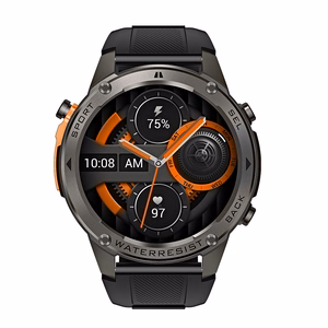 Blavec išmanusis laikrodis M-03 Predator AMOLED GPS balso skambučiai (SWM03-GP) grafito spalvos + 1 dirželis
