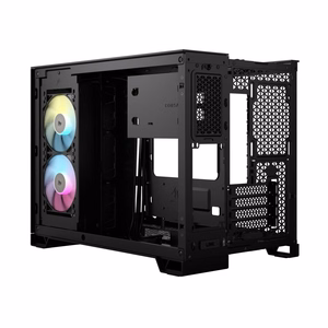 Corsair 2500X RGB Micro Tower juodas