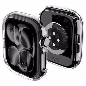 Spigen Thin Fit dėklas, skirtas Apple Watch 46 mm – skaidrus