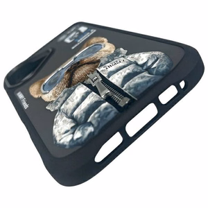 Nimmy Cool&Cute 2.0 Šuns dėklas telefonui iPhone 16 - juodas