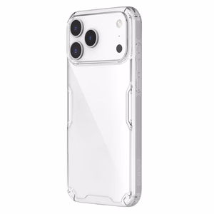 Nillkin Nature TPU Pro dėklas telefonui iPhone 17 Pro Max - Permatomas