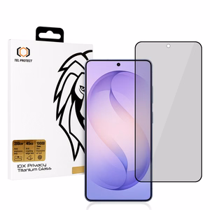 Grūdintas stiklas Tel Protect 10X Privacy Titanium skirtas Samsung Galaxy S26 Ultra su piršto atspaudo atblokavimu