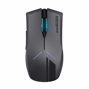 Machenike M721 Wireless Gaming Mouse 10000 DPI with RGB Backlight - Black