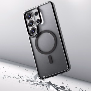 Rock Guard Touch Matte Series magnetinis dėklas skirtas Samsung Galaxy S26 Plus juodas