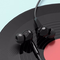 Dudao X3C+ Wiraudonas USB-C In-Ear Ausinės 1.2m - Juodas