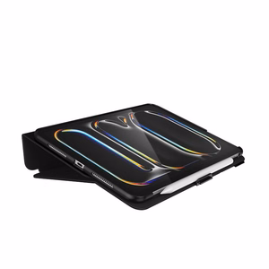 Speck Balance Folio atverčiamas dėklas, skirtas iPad Pro 11" M5 (2025) / M4 (2024), juodas