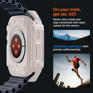 Spigen Rugged Armor Case for Apple Watch Ultra 1 / 2 (49mm) - Beige