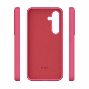 Etteri Silikoninis Mag dėklas for Samsung Galaxy S25 Edge raspberry