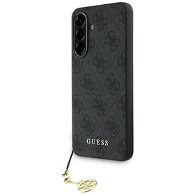 Guess 4G Charms Collection dėklas Samsung Galaxy A56 - Juodas