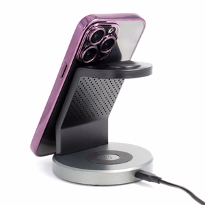 ELECTRO MAG COVER dėklas telefonui su MagSafe suderinamas IPHONE 17 tamsiai violetinis